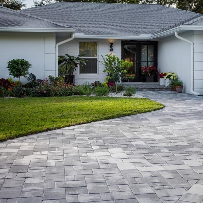 Light Grey Driveway