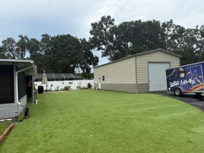 Artificial turf installation in Orlando