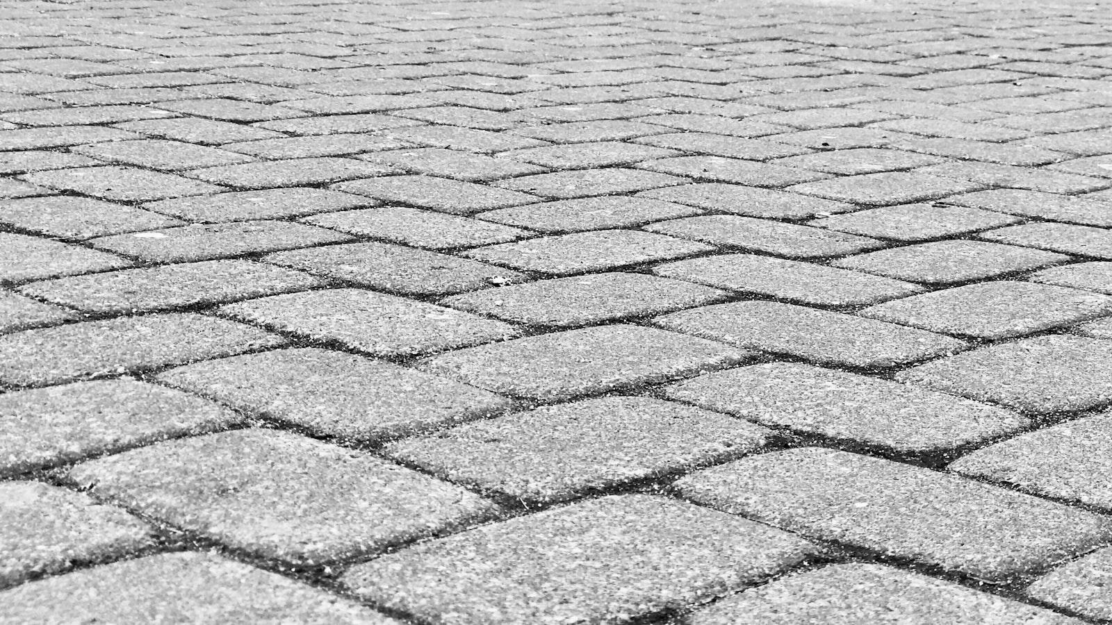 Newly paved driveway leading to a Central Florida home